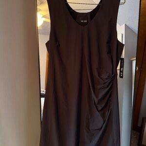 Nic + Zoe tech stretch dress - Black/grey - Medium - New with tags
